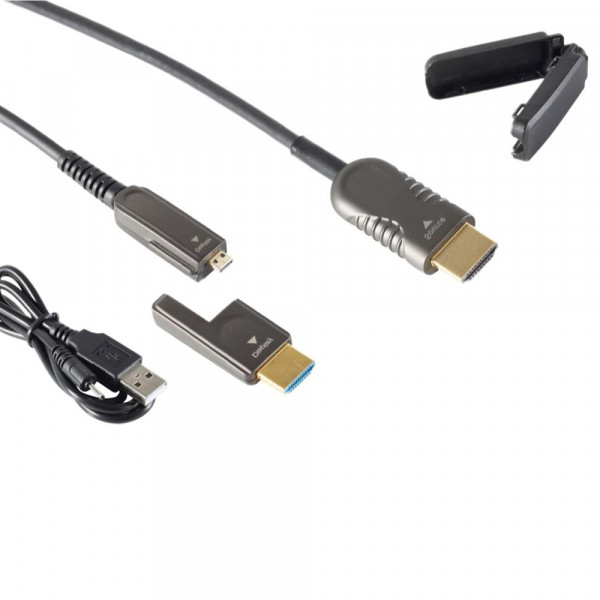 Goldkabel edition HDMI AOC 4K mit Einzughilfe